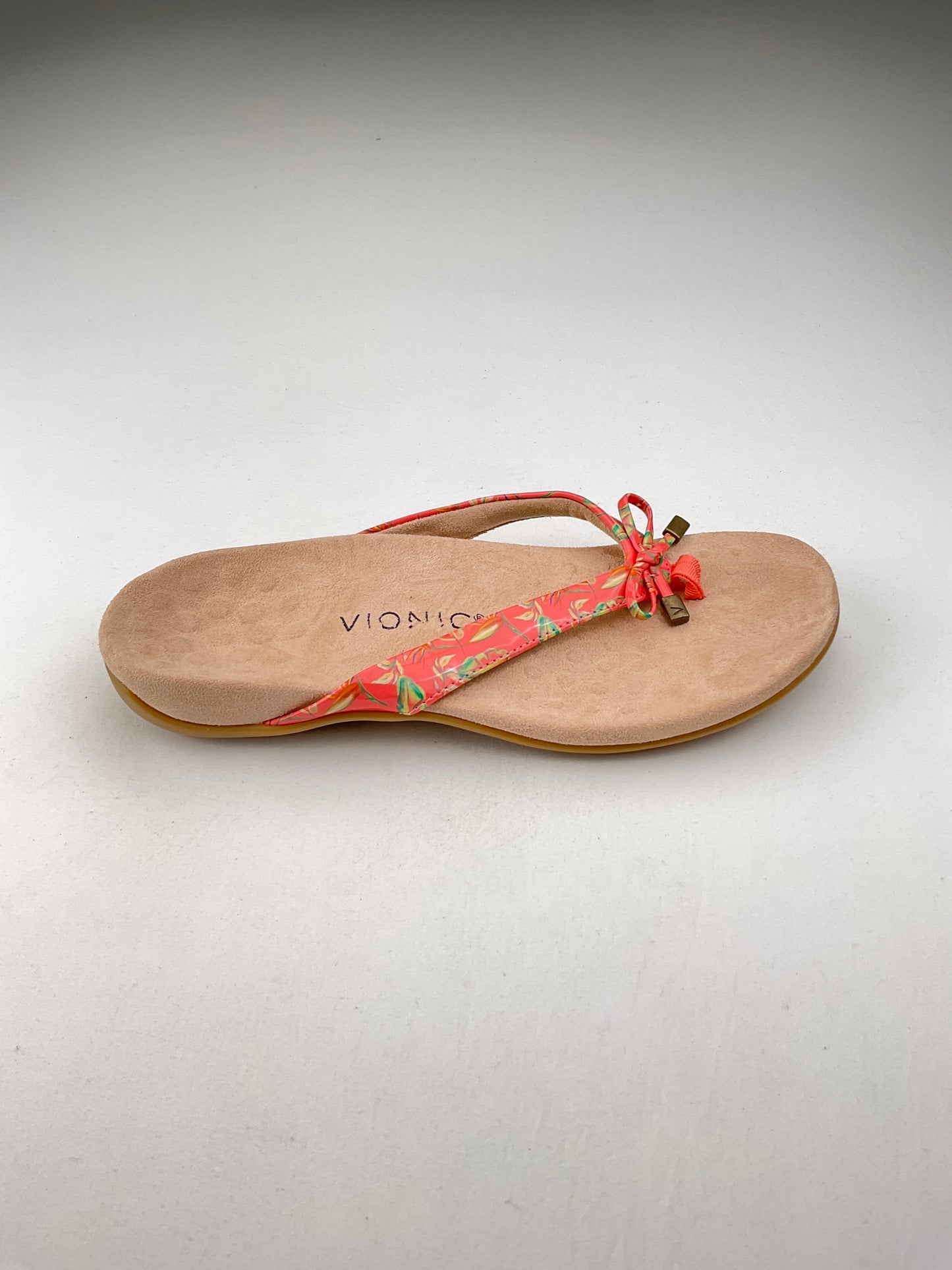 Sandalia Naranja Floral Vionic
