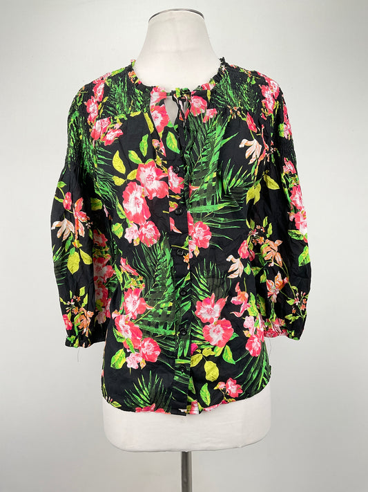 Blusa Negro Floral New York Company
