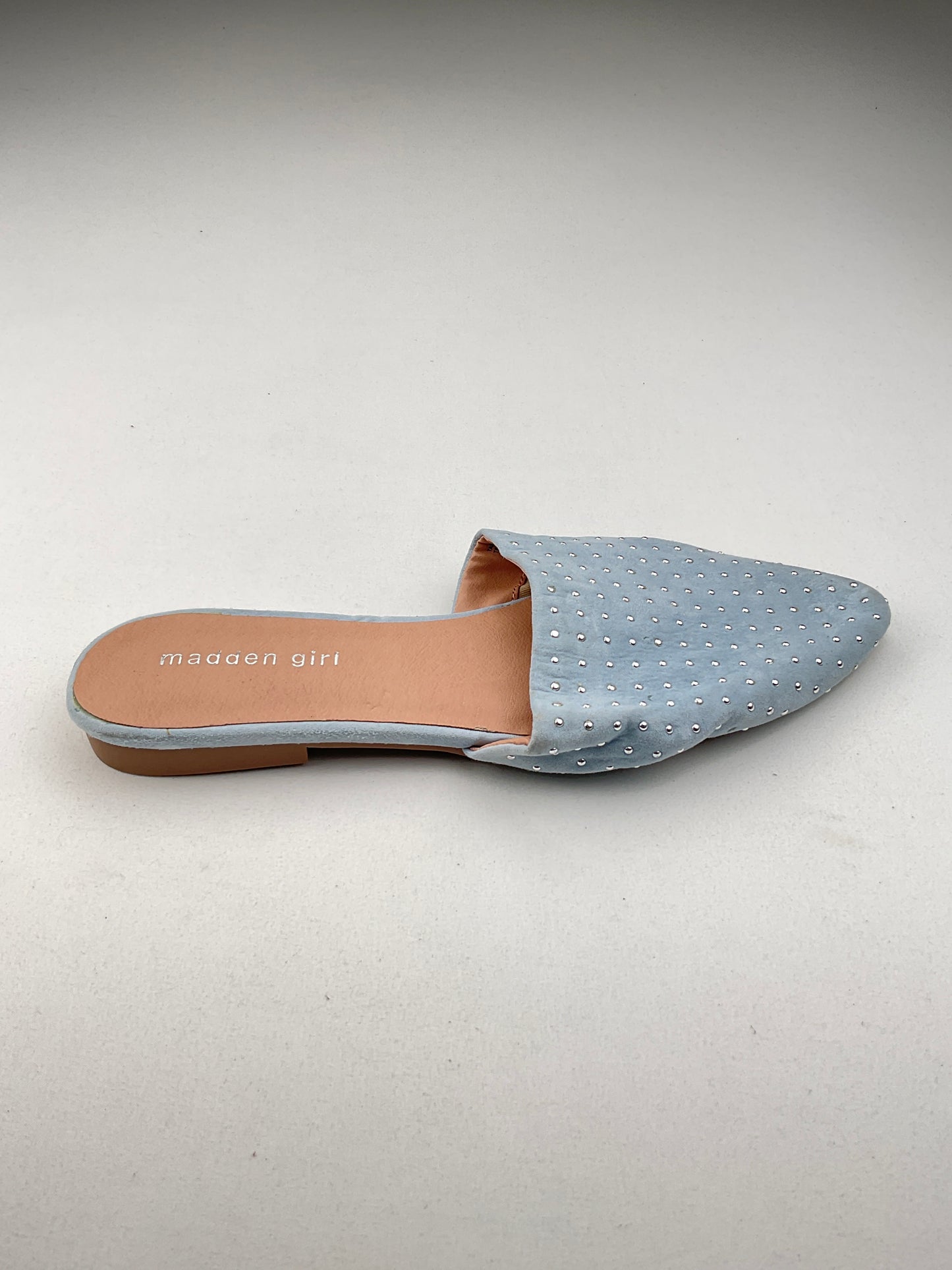 Sueco Gris Azulado de Brillo Madden Girl