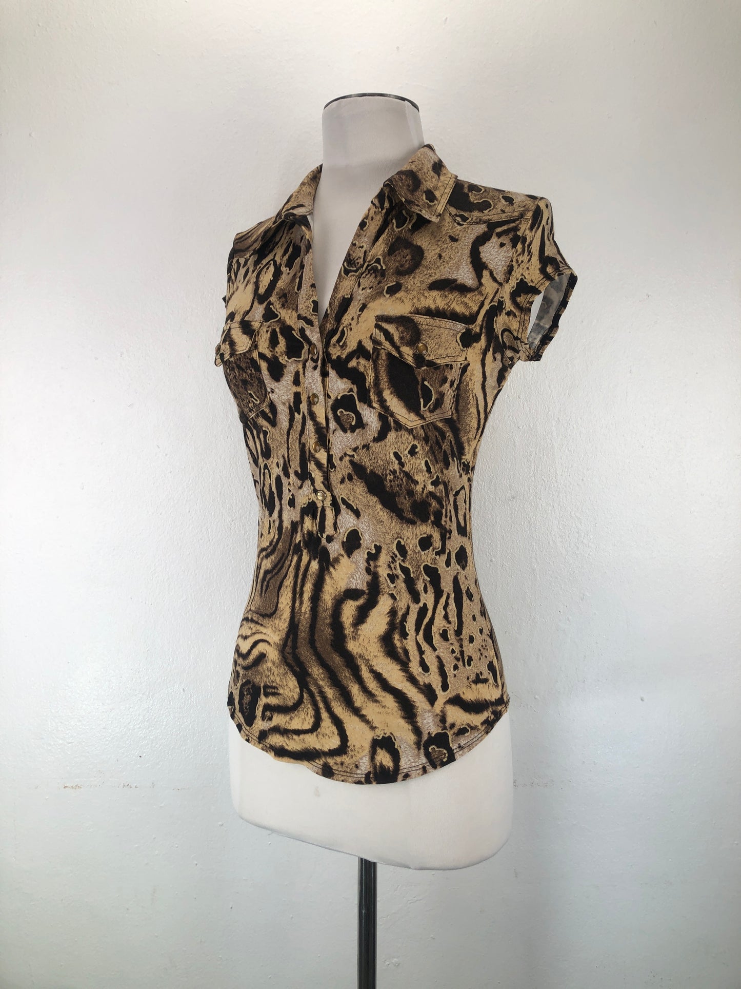 Blusa Animal Print Cadve