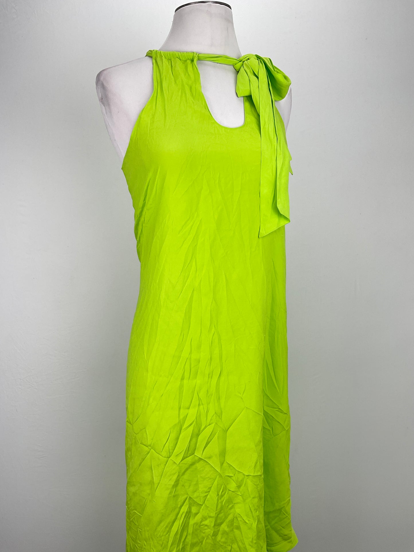 Vestido Verde limon Variangis