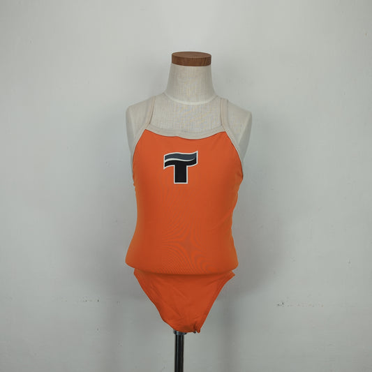 Traje De Baño Naranja Speedo