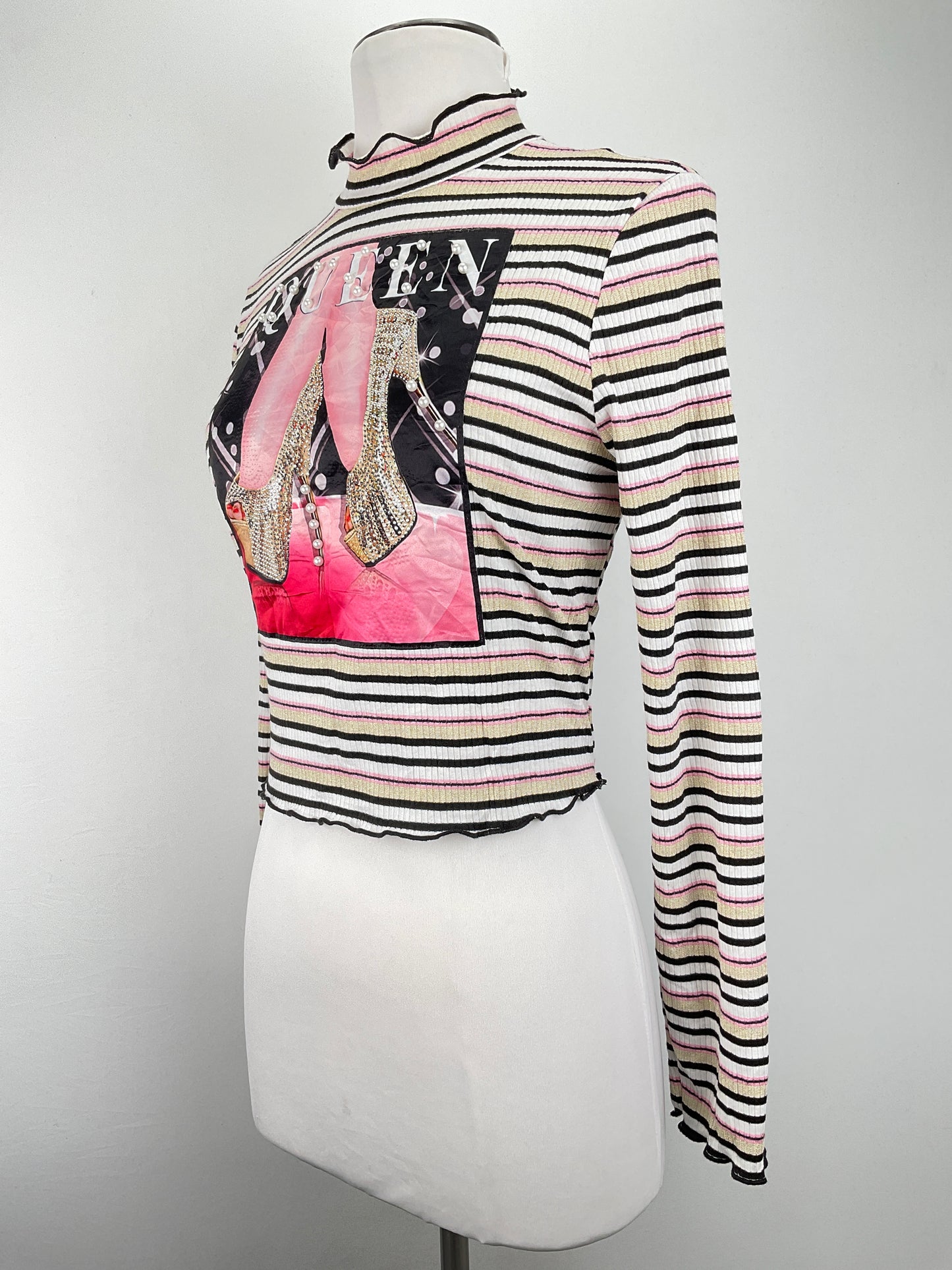 Blusa Multicolor de Rayas Love J