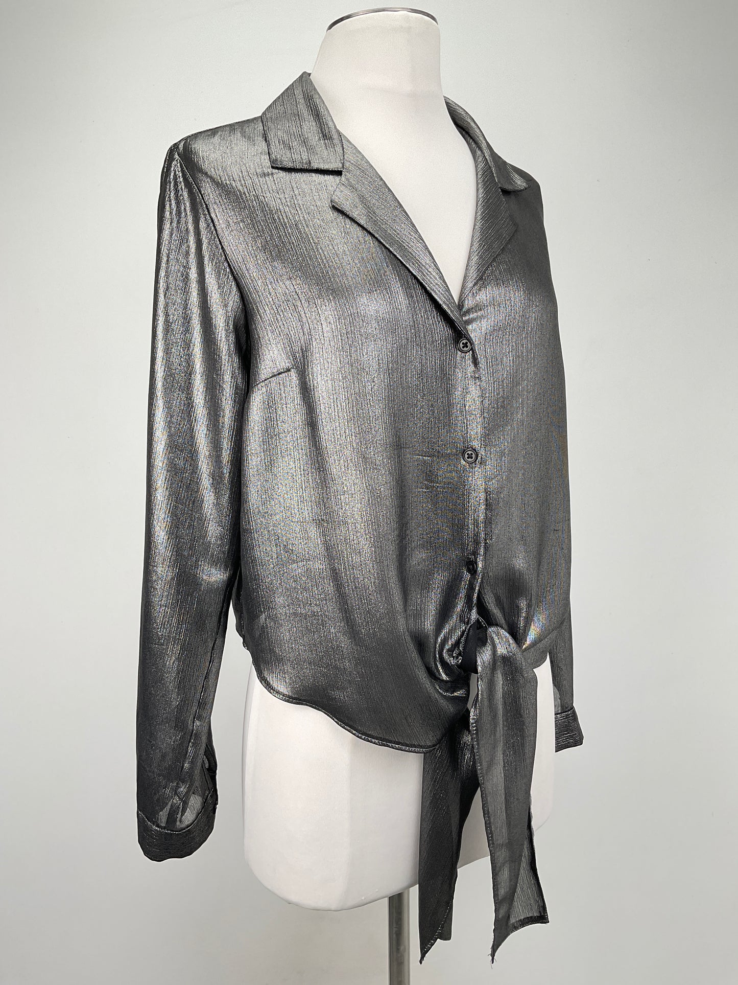 Camisa Plateado Asos