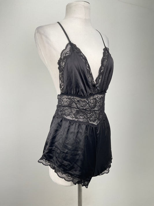 Baby doll Negro Floral Forever21