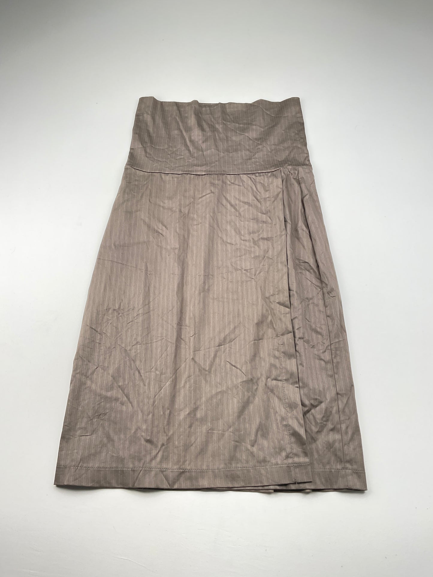 Falda Marron de Rayas Warwick Woodfield