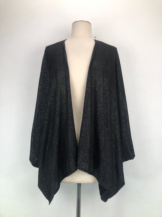 Sobre Todo Negro de Brillo Cocoon Wrap