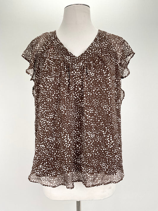 Blusa Marron de Lunares Loft