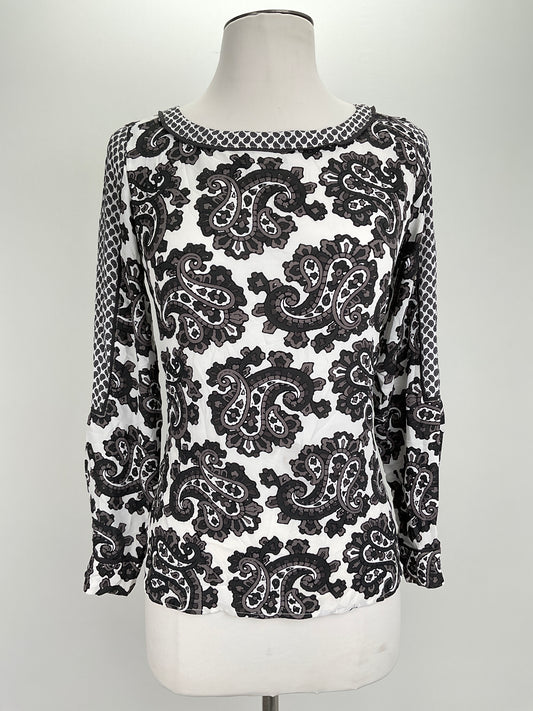 Blusa Blanco  Floral  Loft
