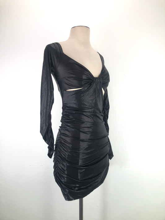 Vestido Negro Rede  Polly