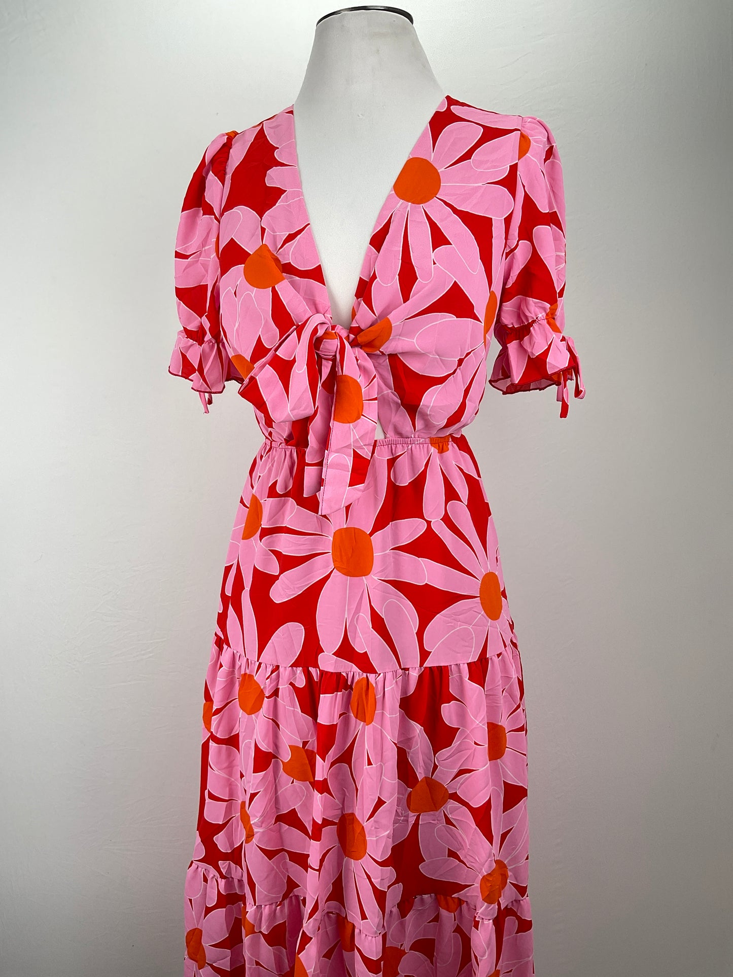 Vestido Rosado Floral BTFBM