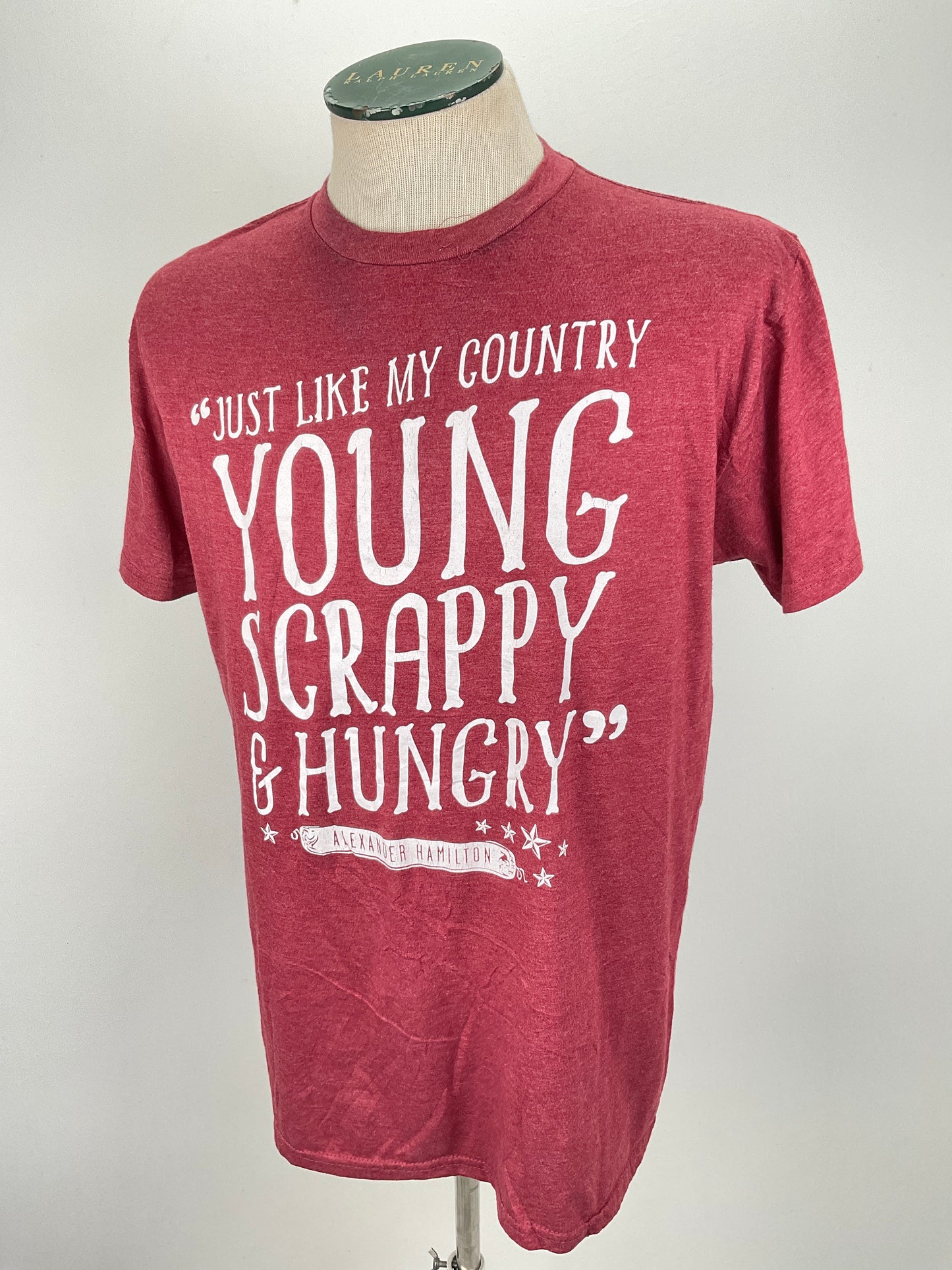 Camiseta Rojo vino Hamilton