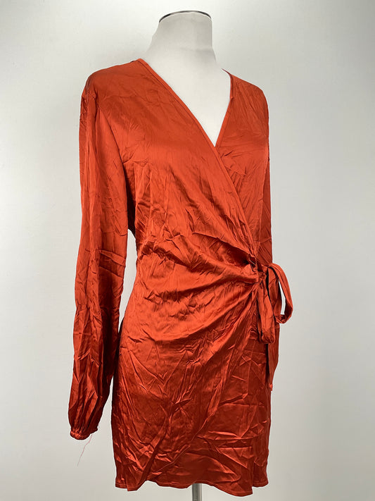 Vestido Naranja Lyaner