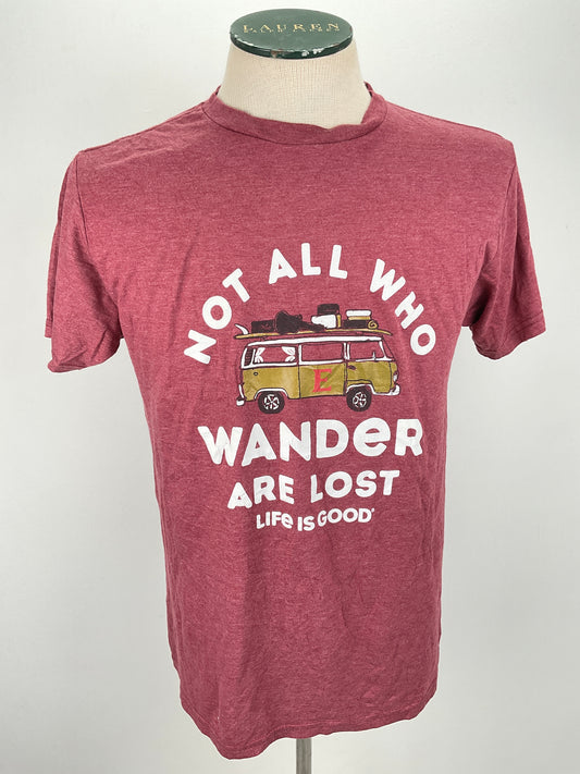 Camiseta Rojo vino Life is Good