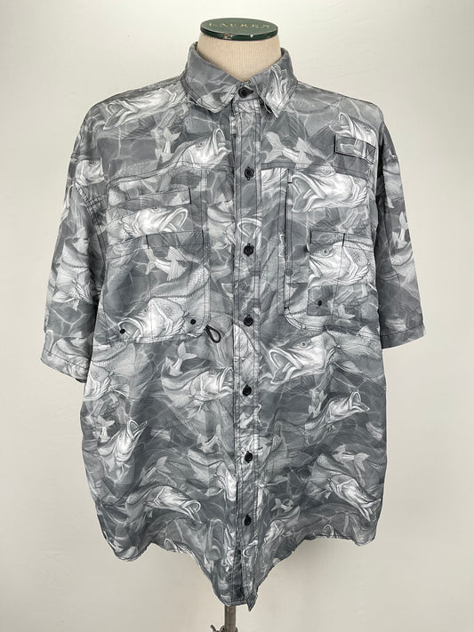 Camisa Gris Reel Legends