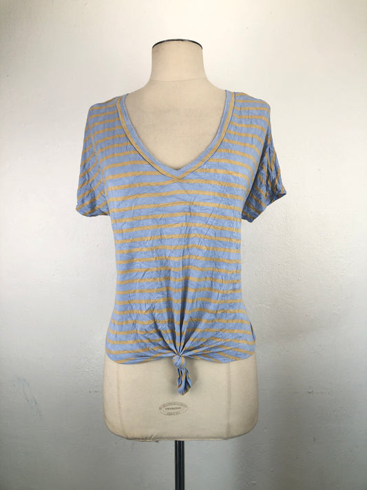 Camiseta Gris de Rayas Mackenzie Me