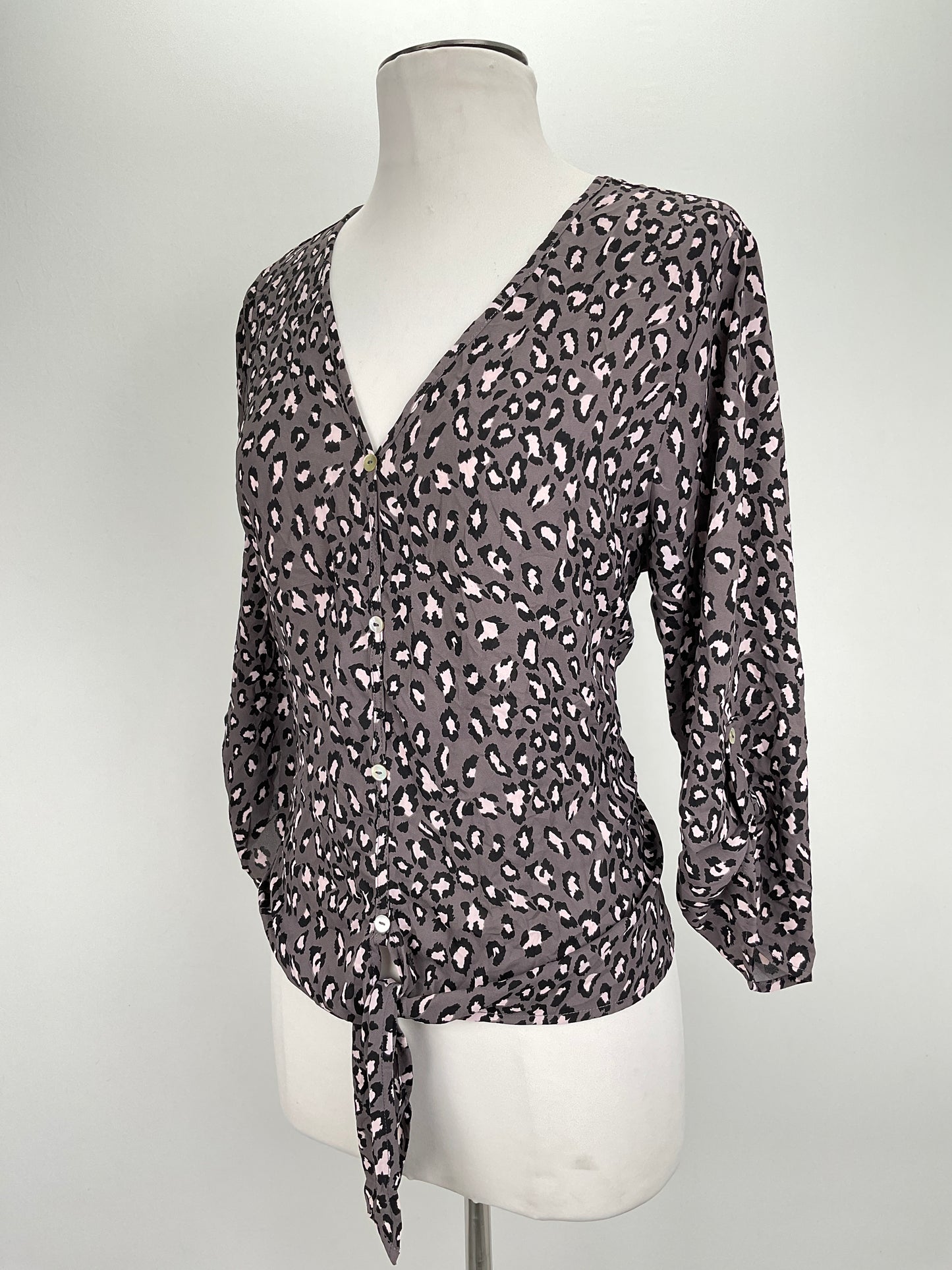 Blusa Gris de Lunares West ke