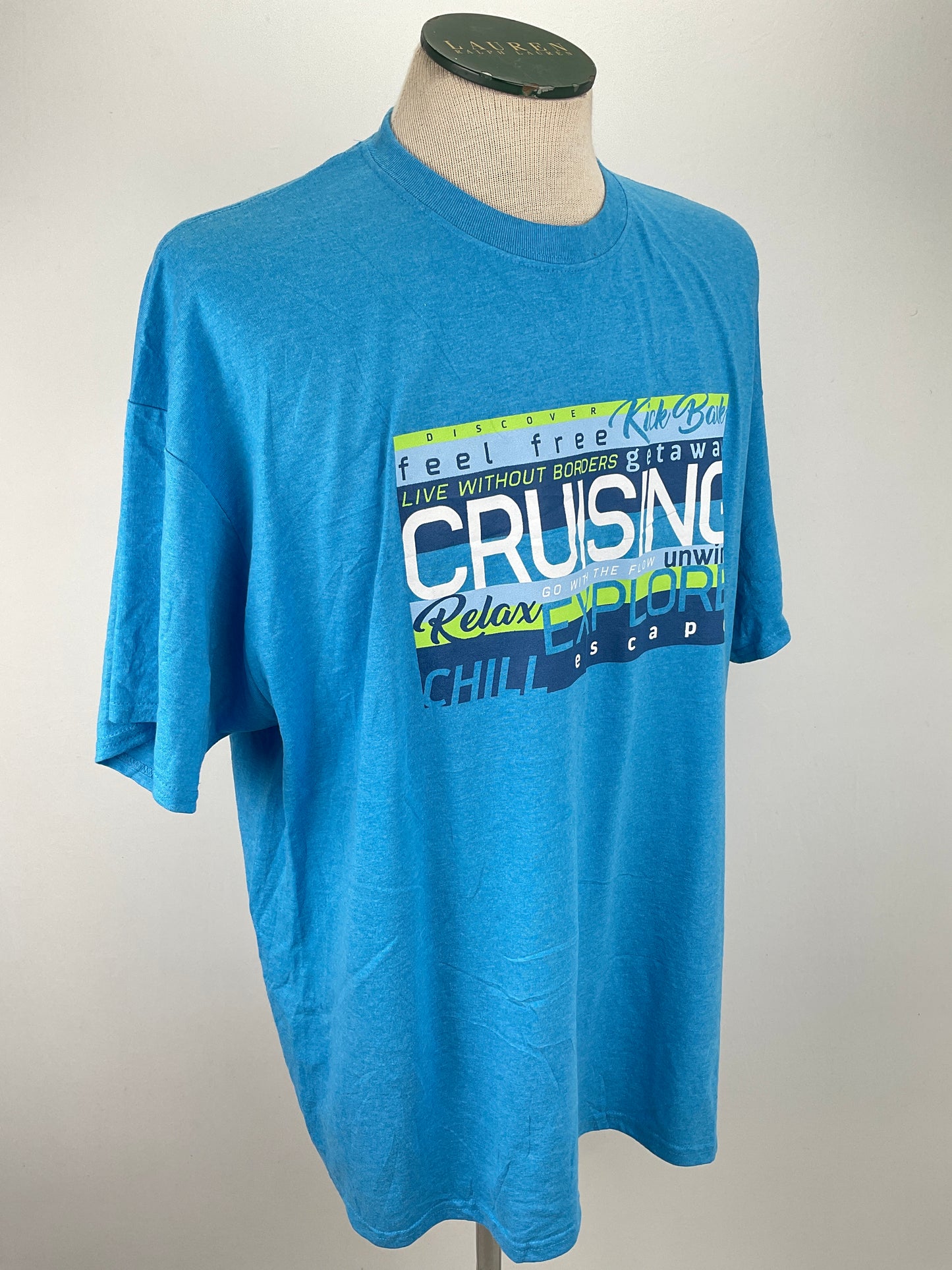 Camiseta Azul Gildan