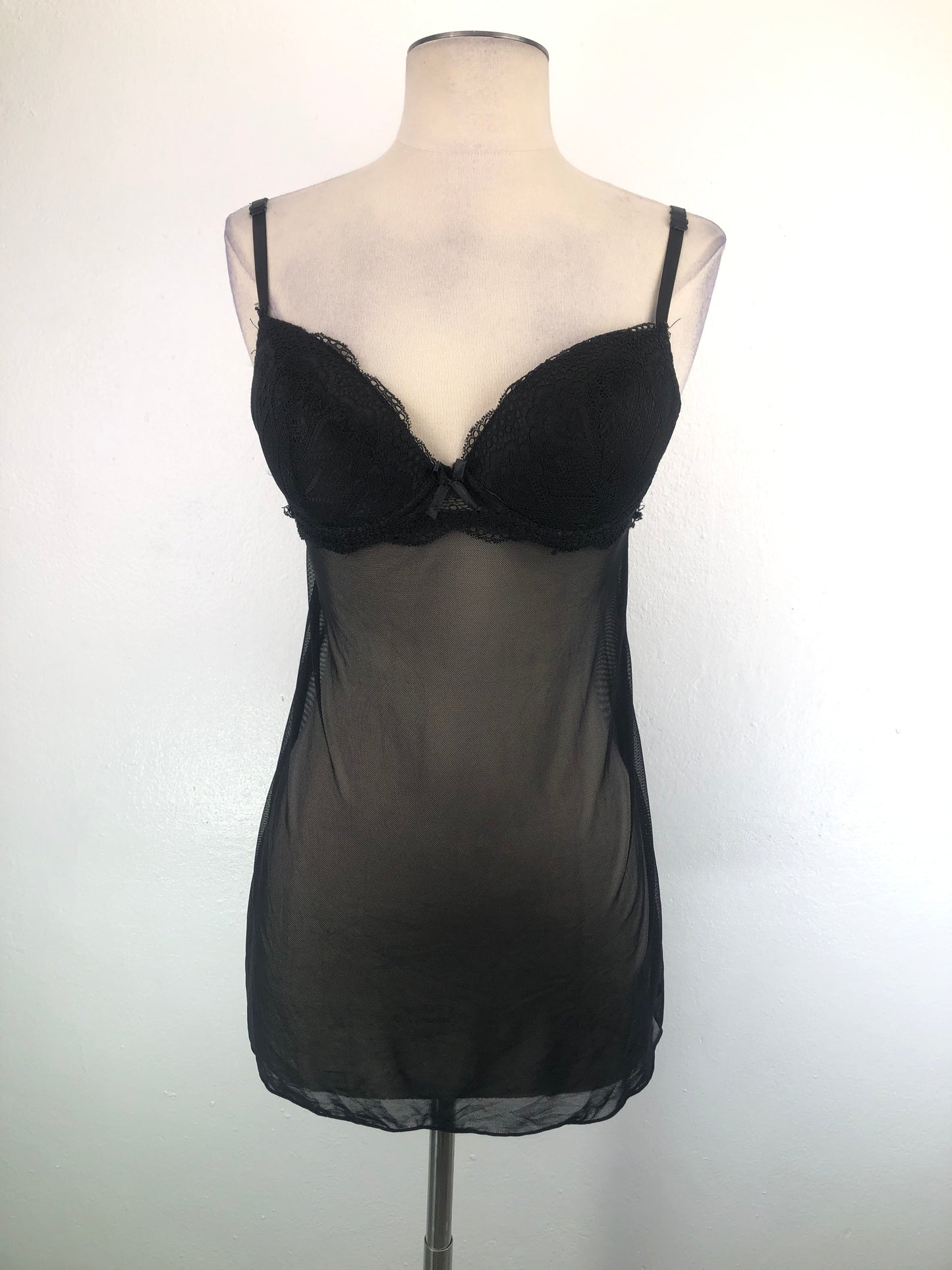 Bata De Dormi Negro