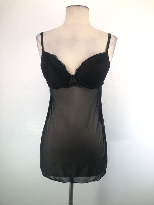 Bata De Dormi Negro