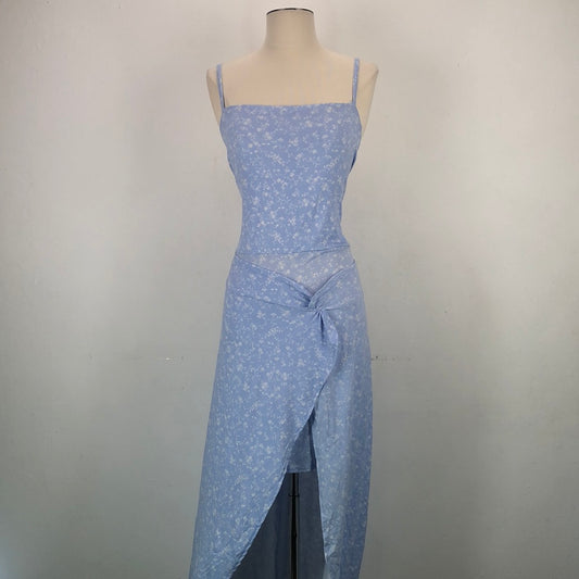 Vestido Azul Largo No  Boundaries