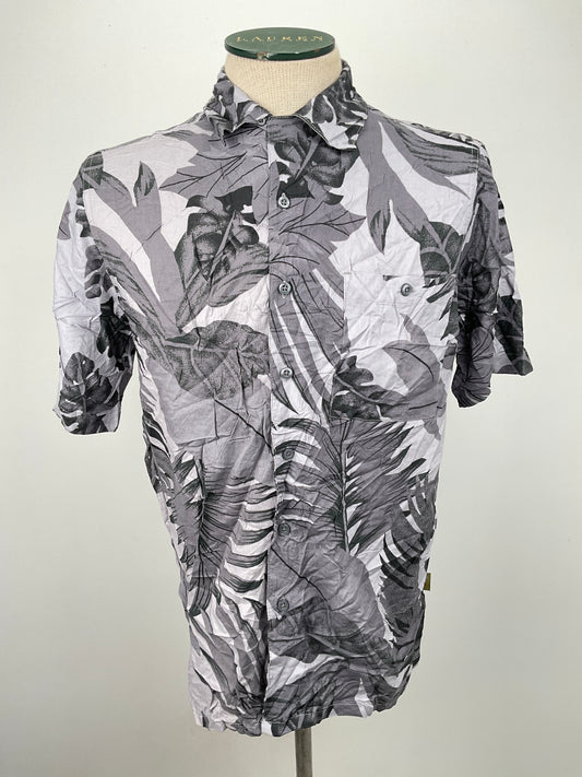 Camisa Gris Floral Cabana