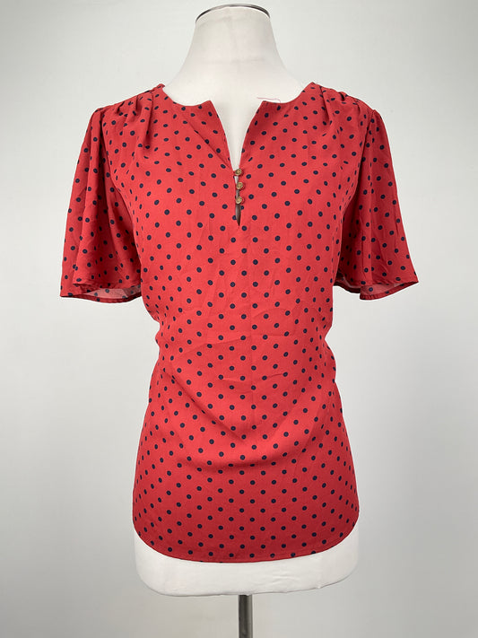 Blusa Rojo de Lunares Janetchurg