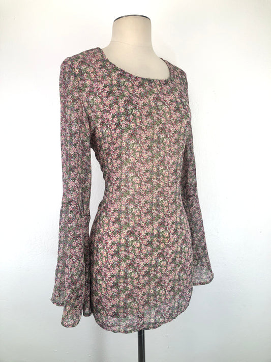 Blusa Multicolor des Flores Indigo Soul