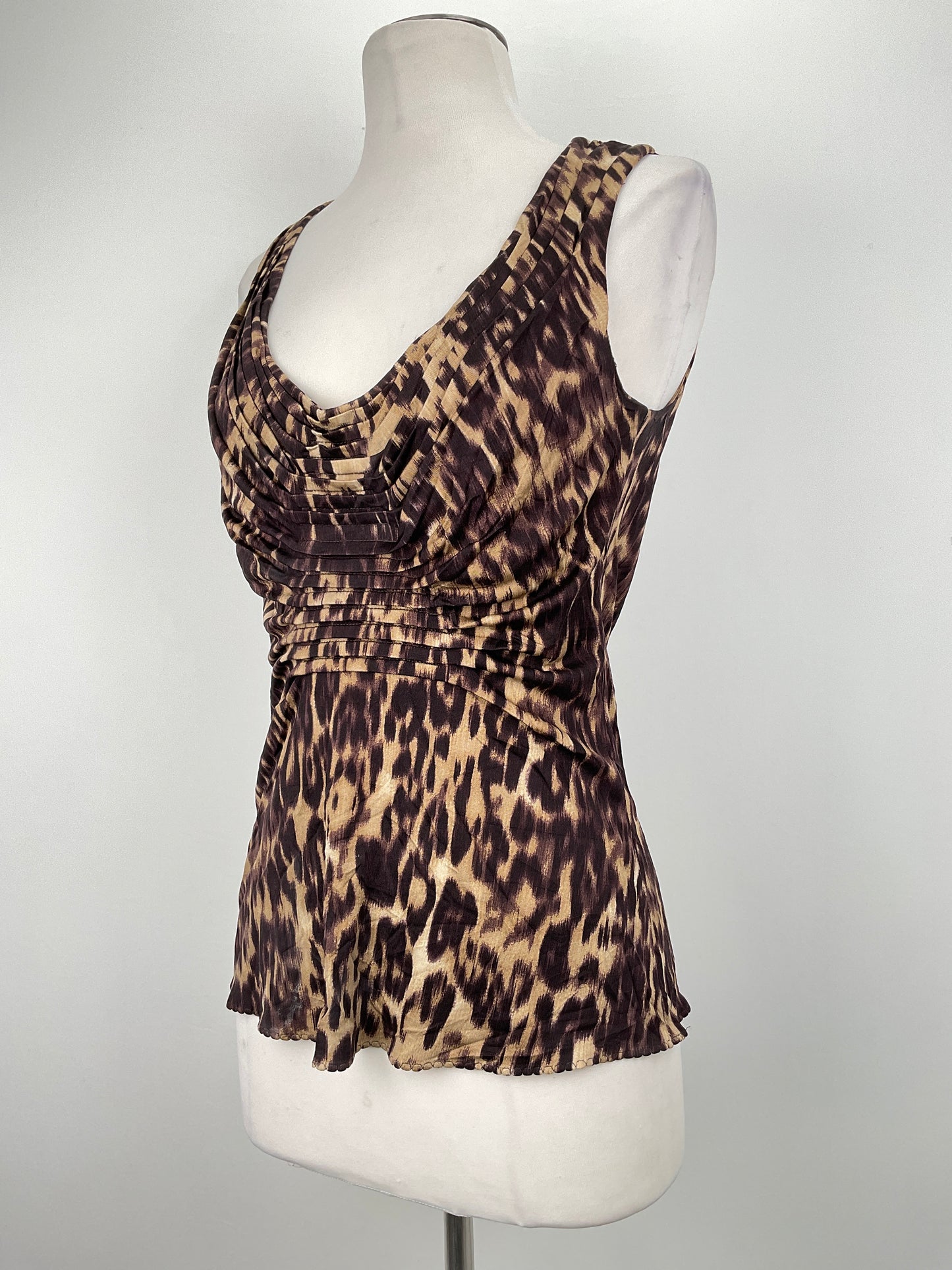 Blusa Animal print Elia tahari