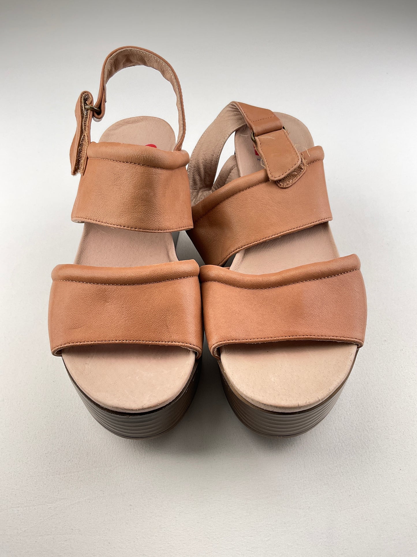 Zapatilla Marron Plataforma National Comfort