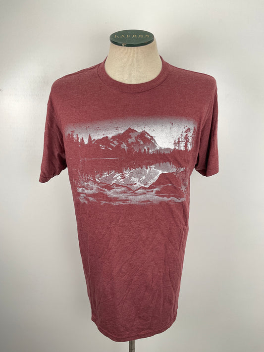 Camiseta Rojo vino Apt .9