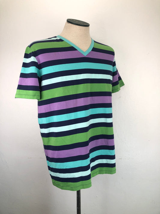 Camiseta Multicolor De Rayas Studio