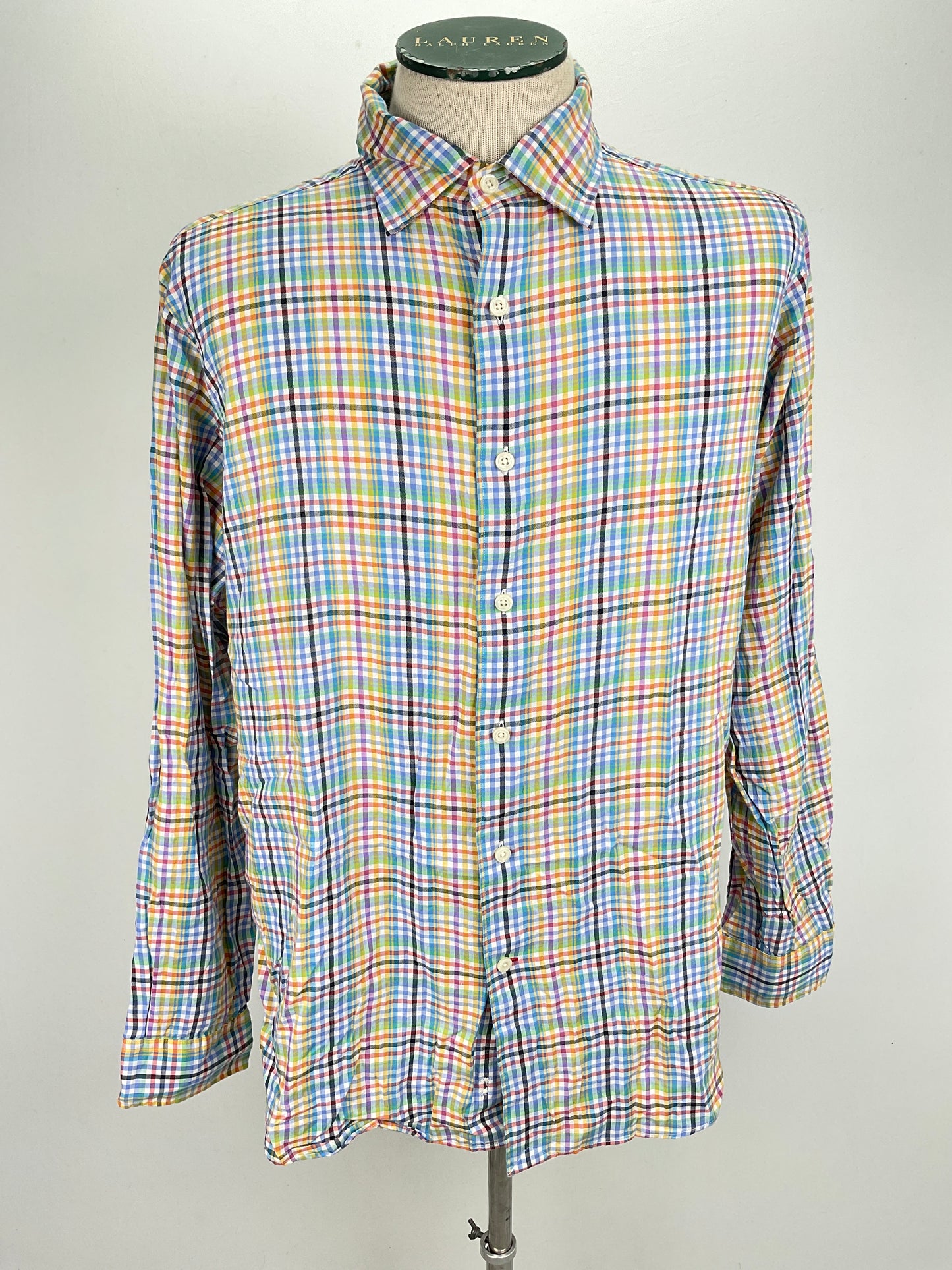 Camisa Multicolor de Cuadro Cremieux