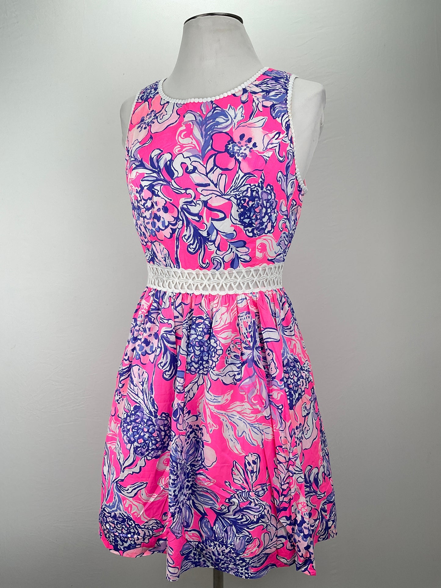 Vestido Rosado Floral  Lilly Pulitzer