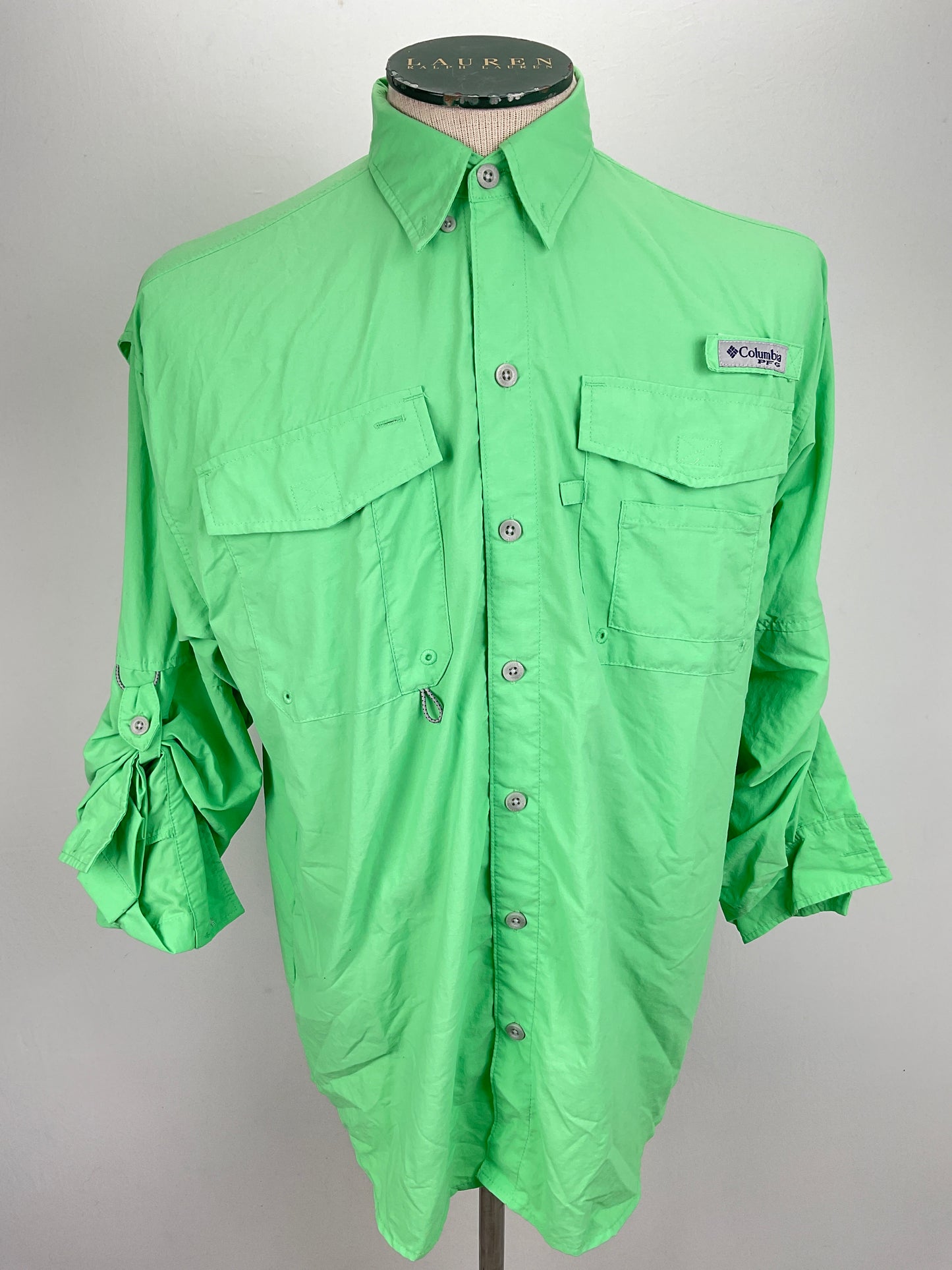 Camisa Verde Columbia