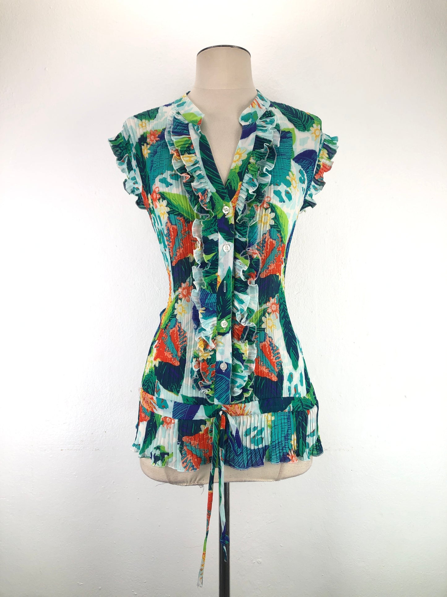 Blusa Multicolor de Flores ny Collection