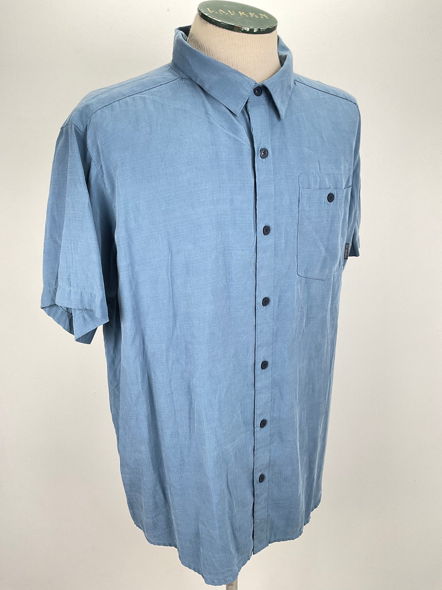 Camisa Gris Azulado Columbia