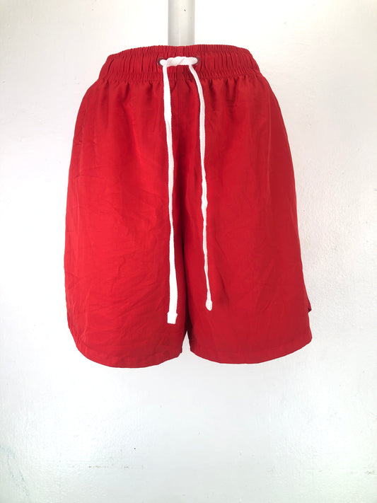 Short Rojo Deportivo Essentials