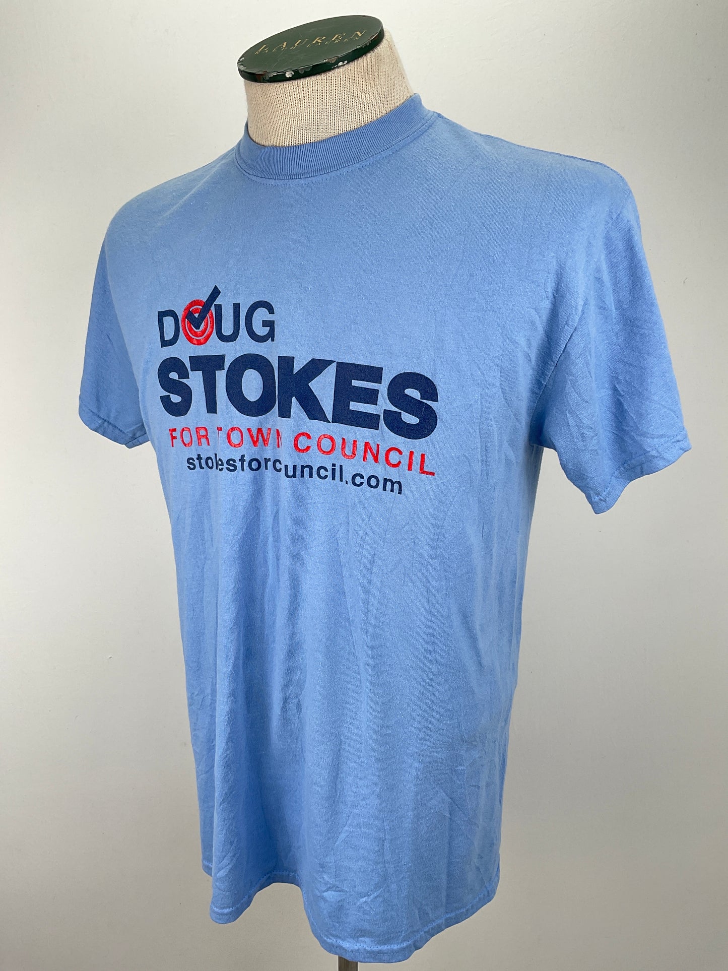 Camiseta Azul  claro Gildan