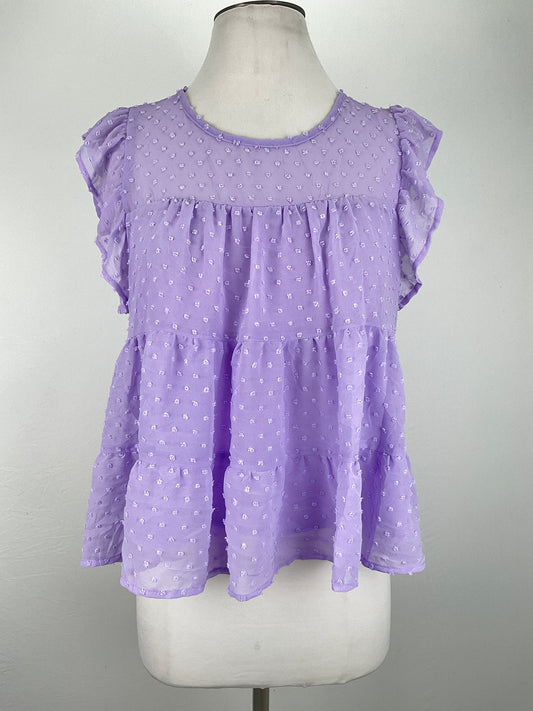 Blusa Lila de Lunares Mi Ami