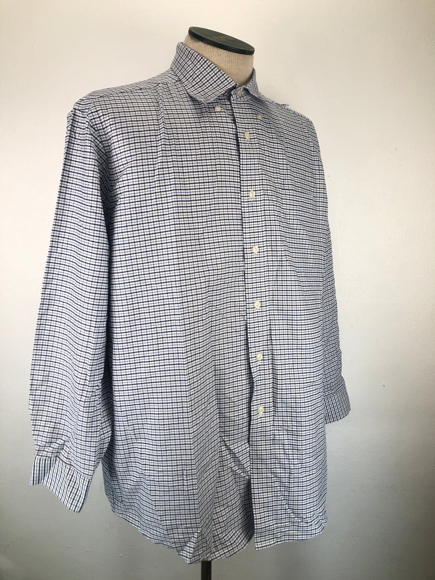 Camisa Gris de Cuadro L.l. Bean