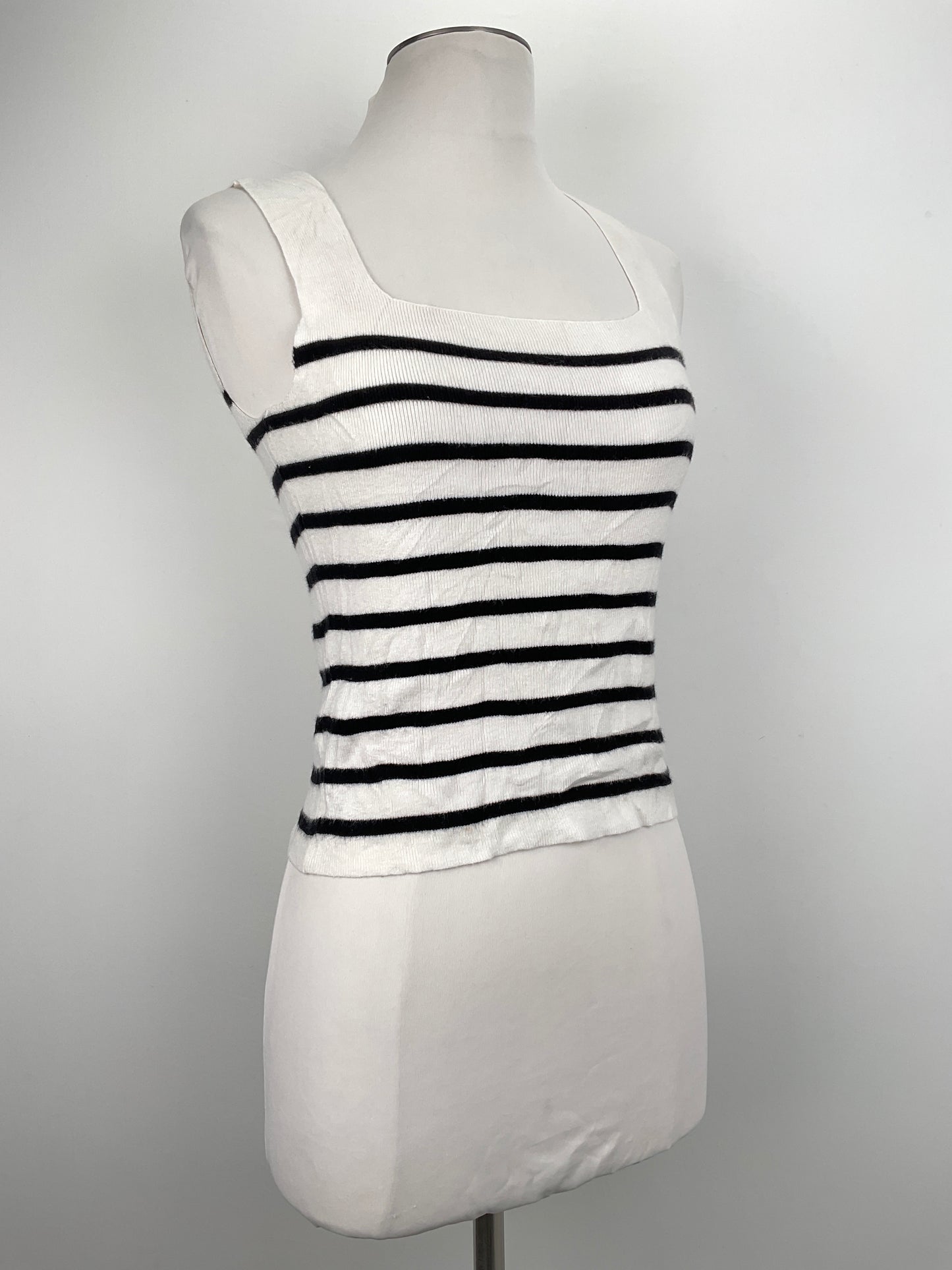 Blusa Blanco de Rayas Variangis