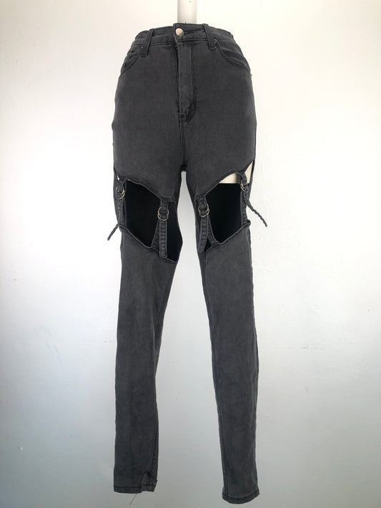 Pantalon Jeans Negro Fashion Nova