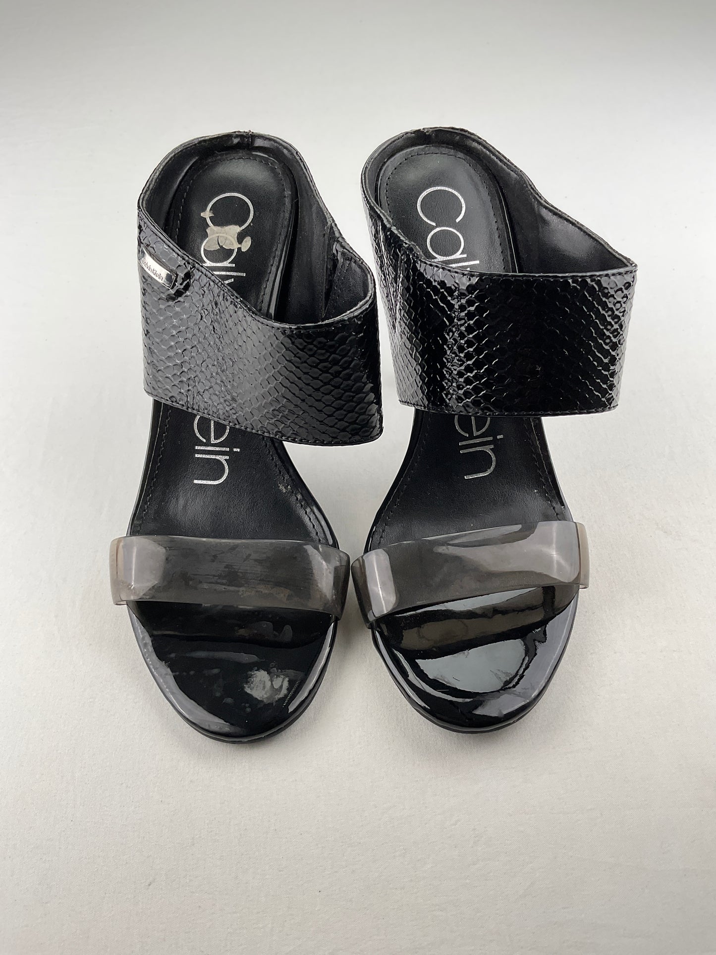 Zapatilla Negro de Tacón  Calvin Klein