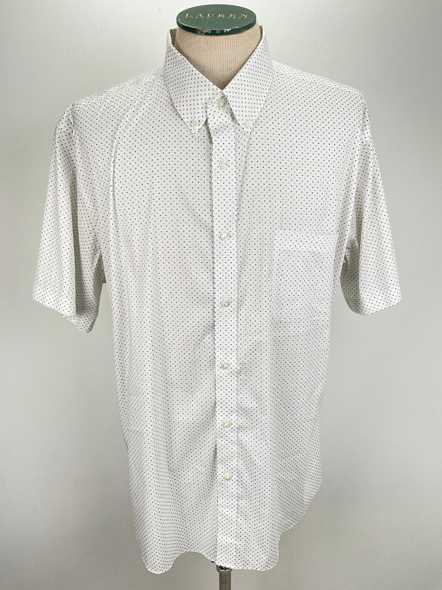 Camisa Blanco Floral Gold Label