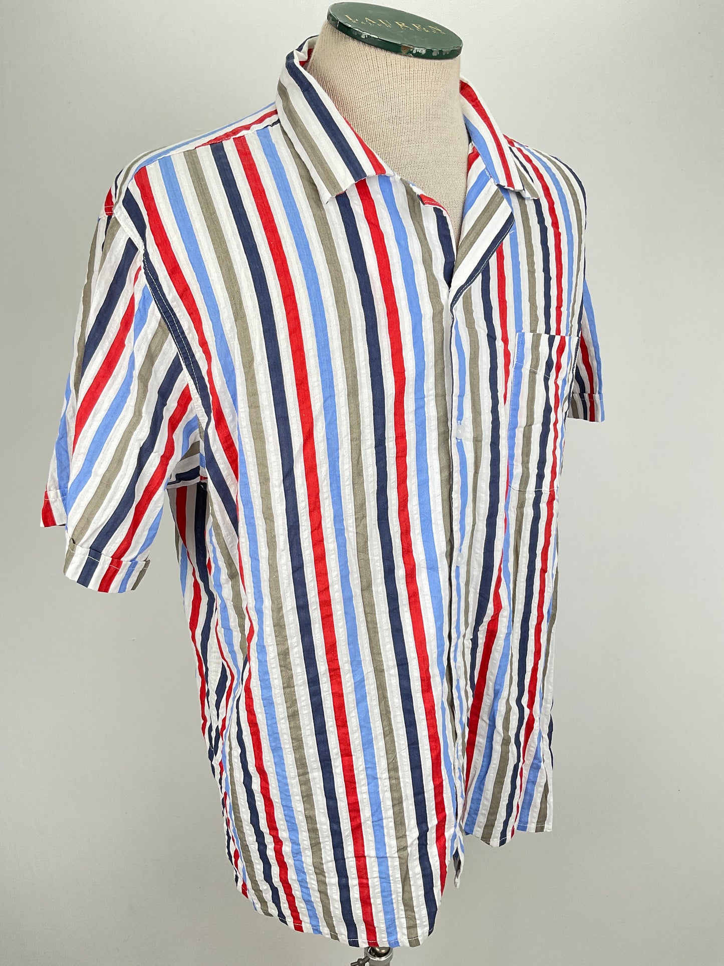 Camisa Multicolor de Rayas Votpave