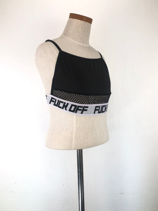 Blusita Negro Deportivo Fuck dff