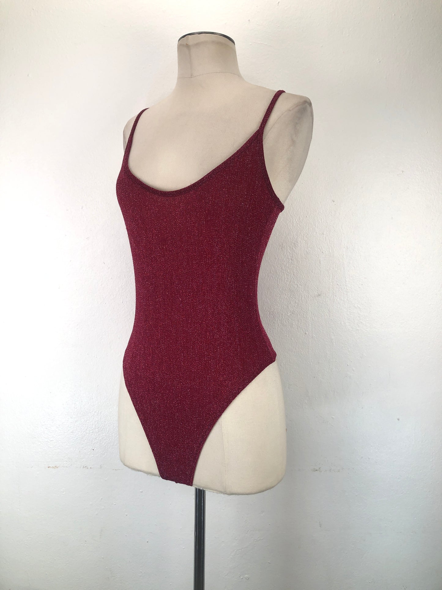 Body Rojo vino de Brillo Forever 21