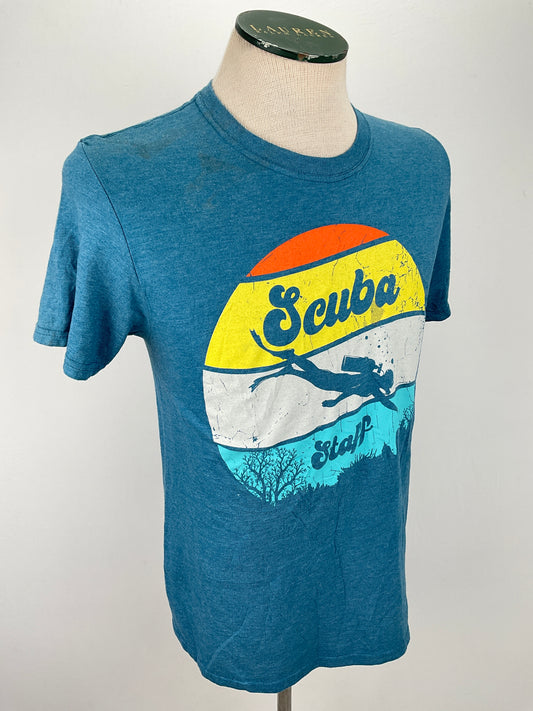 Camiseta Azul Jerzees