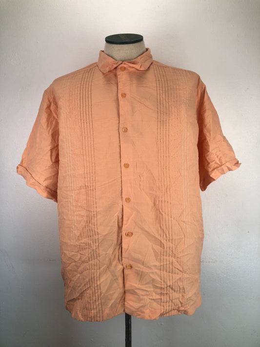 Camisa Naranja Cubavera